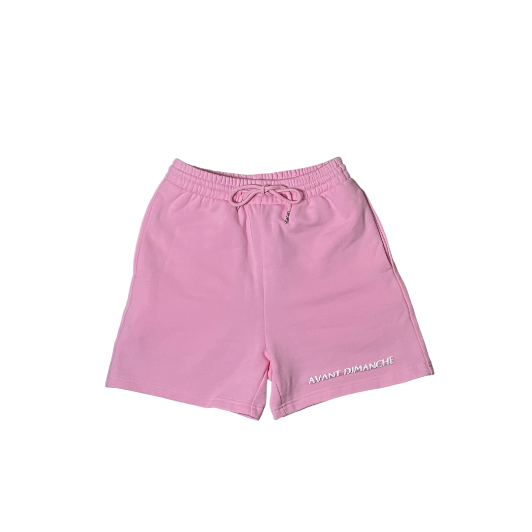 Pretty Girls Live in Sweats Shorts - Bubblegum Pink