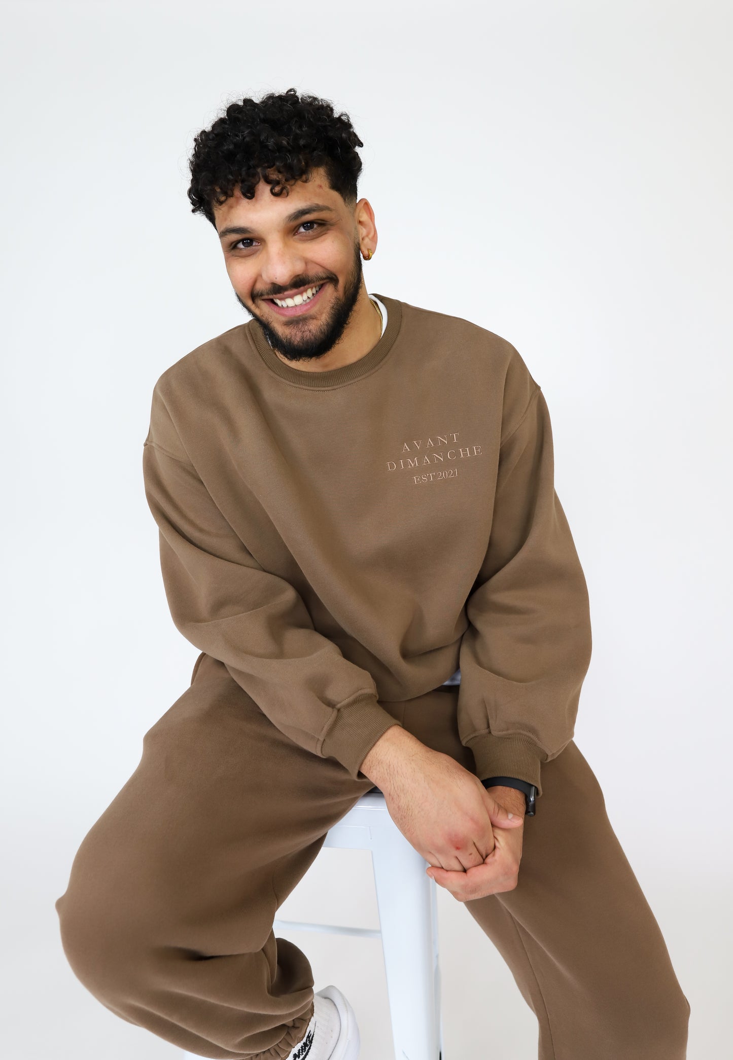 Oversized Ofcl Studio Embroidered Tracksuit